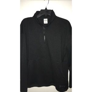 PINK Sweater Knit Quater-Zip